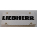 LEGO Flat Panel 5 x 11 med &#039;LIEBHERR&#039; Klistremerke (64782)