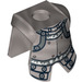 LEGO Flat Silver Armor Breastplate with Leg Protection with Heroic Knight Pattern (2587 / 12643)