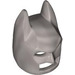 LEGO Effen Zilver Batman Masker met hoekige oren (10113 / 28766)