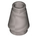 LEGO Flat Silver Cone 1 x 1 with Top Groove (59900)