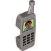 LEGO Flat Silver Duplo Mobile Phone with Angry Man (14039 / 53296)