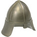 LEGO Flat Silver Knights Helmet with Neck Protector (3844)