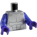 LEGO Effen zilver Orion Torso met Muscles (973)