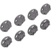 LEGO Flat sølv Pack av Hub Caps