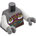 LEGO Flat Silver Pigsy in Armor Minifig Torso (973 / 76382)