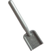 LEGO Flat Silver Shovel (Round Stem End) (3837)