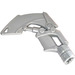 LEGO Flat Silver Small Curved Blade with Axle Hole (61795)