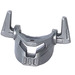 LEGO Flat Silver Visor with Horns (22395)