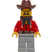 LEGO Flatfoot Thompson bandit Minifiguur