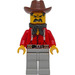 LEGO Flatfoot Thompson bandit Minifigur