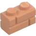 LEGO Flesh Brick 1 x 2 with Embossed Bricks (98283)
