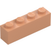 LEGO Flesh Brick 1 x 4 (3010)