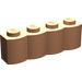LEGO Flesh Brick 1 x 4 Log (30137)