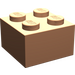 LEGO Flesh Brick 2 x 2 (3003)