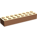 LEGO Huidskleurig Steen 2 x 8 (3007 / 93888)