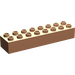 LEGO Fleisch Duplo Backstein 2 x 8 (4199)