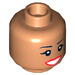 LEGO Flesh Mayor McCaskill Head (Recessed Solid Stud) (3626 / 33473)