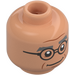 LEGO Flesh Minifigure Head with Decoration (Recessed Solid Stud) (3274)