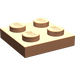 LEGO Flesh Plate 2 x 2 (3022 / 94148)