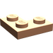 LEGO Huidskleurig Plaat 2 x 2 Hoek (2420)