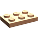 LEGO Vlees Plaat 2 x 3 (3021)