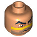 LEGO Flesh Quinlan Vos Head (Safety Stud) (3626 / 96881)