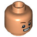 LEGO Flesh Rowan Minifigure Head (Recessed Solid Stud) (3626 / 26692)