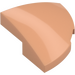 LEGO Flesh Slope 2 x 2 x 0.7 Curved Round Quarter (5852)