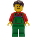 LEGO Bloem Cart Man Minifiguur