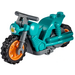 LEGO Flywheel Bike with Egg and Orange Rear Wheel