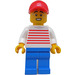 LEGO Essen Truck Vendor Minifigur