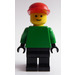 LEGO Football Player Goalkeeper Red and White Teams Minifigure
