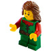 LEGO Forest Flicka Minifigur