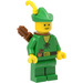 LEGO Forestman Green mit Pouch Castle Minifigur