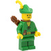 LEGO Forestman Grøn med Pouch Slot Minifigur