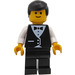 LEGO Formal Waiter Minifigura