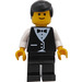 LEGO Formal Waiter Figurine