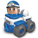 LEGO Friendly Polizei Auto 3698