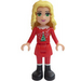 LEGO Friends Calendrier de l&#039;Avent 3316-1 Subset Day 6 - Christina, Red Christmas Outfit