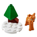 LEGO Friends Advent Calendar Set 41040-1 Subset Day 4 - Deer and Tree