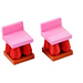 LEGO Friends Calendrier de l&#039;Avent 41040-1 Subset Day 8 - Chairs