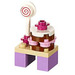 LEGO Friends Advent Calendar Set 41102-1 Subset Day 16 - Table with Sweets