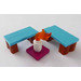 LEGO Friends Advent Calendar Set 41102-1 Subset Day 17 - Benches and Candle
