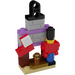 LEGO Friends Advent Calendar Set 41353-1 Subset Day 4 - Tree Ornament &#039;Fireplace with Decoration&#039;
