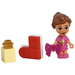 LEGO Friends Advent Calendar 41690-1 Teilmenge Day 1 - Olivia, Stocking, and Package