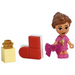 LEGO Friends Advent Calendar Set 41690-1 Subset Day 1 - Olivia, Stocking, and Package