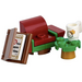 LEGO Friends Advent Calendar Set 41690-1 Subset Day 16 - Chair, Table, and Book