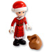 LEGO Friends Calendrier de l&#039;Avent 41706-1 Subset Day 24 - Santa with Sack