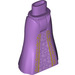 LEGO Friends Hip with Long Skirt with Gold Trim and Lavender Lace (Thick Hinge) (15875 / 37812)