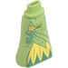 LEGO Friends Hip with Long Skirt with Leaves and Flower (Thin Hinge) (15875 / 73011)